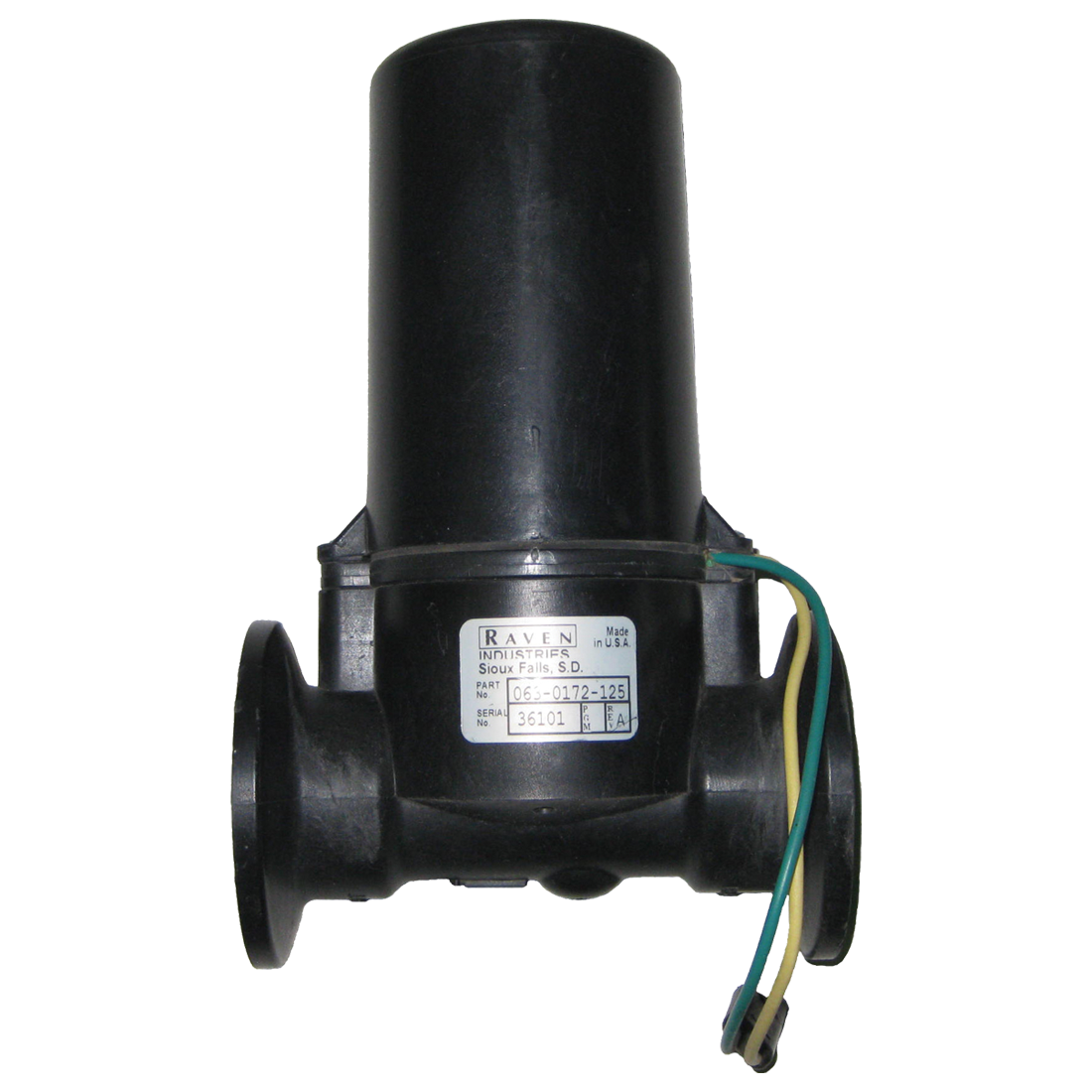 10630172125 (Raven) Valve-1Ply Control Raven 1Fpt & Flg Ends