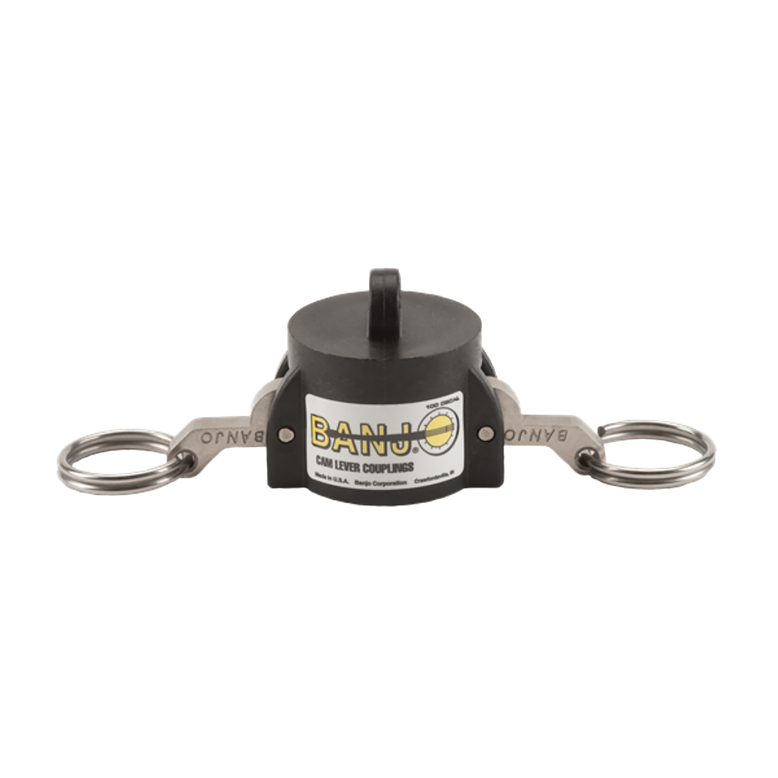 075CAP (Banjo) Cap-Fits 1/2 & 3/4 Ml Adapter