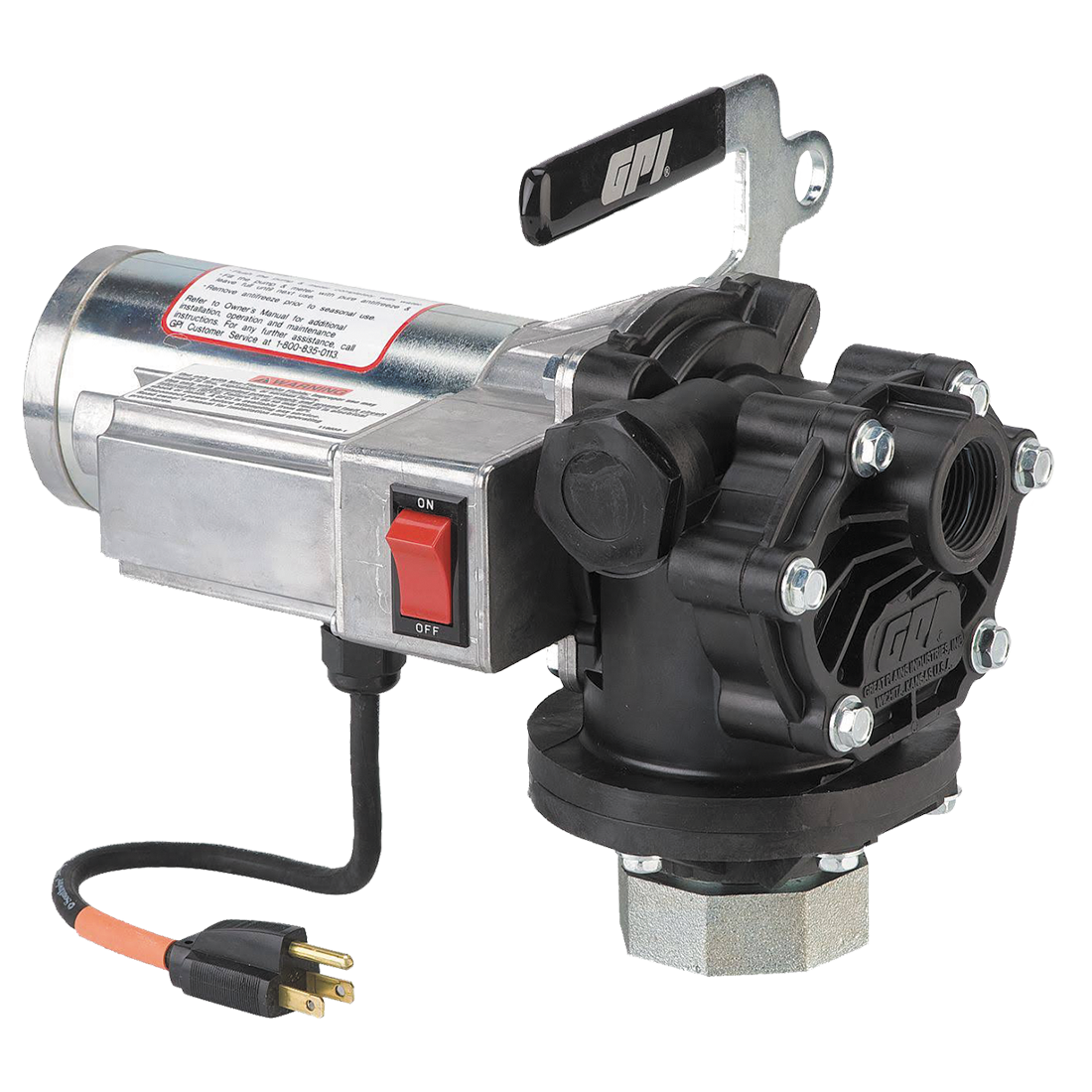 118003-2 (Great Plains) Pump-115V Gear Pa-200H-2Ur 8 Gpm