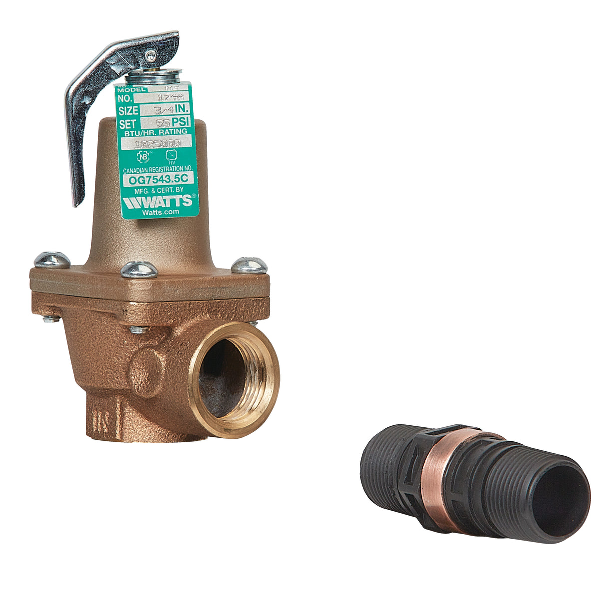 WWF121484 (Watts) | 3/4 LF174A 150 FS | Relief Valves | 3/4 x 3/4