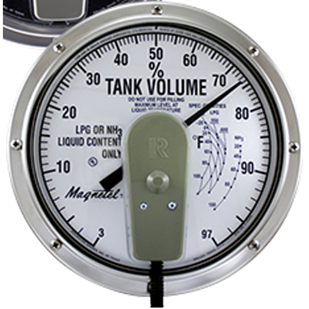 Rochester Sensors, Llc Part (5Ants03047) 4 In. Magnetel 3Rd Ready Dial Black & White
