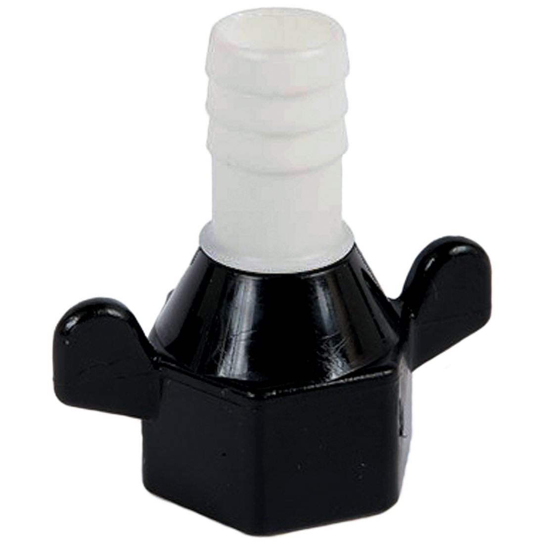 234-2916 (Hypro) Fitting-1/2Fptx3/8Brb Strt Wing Nut Svl