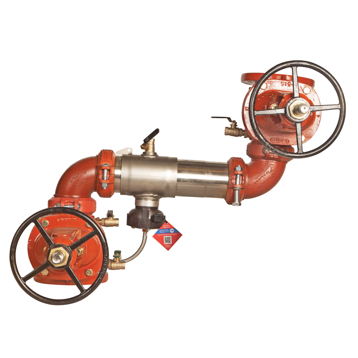 F111598 (Watts) | 4 957Z-OSY-FS | Lead Free | Flanged X Flanged