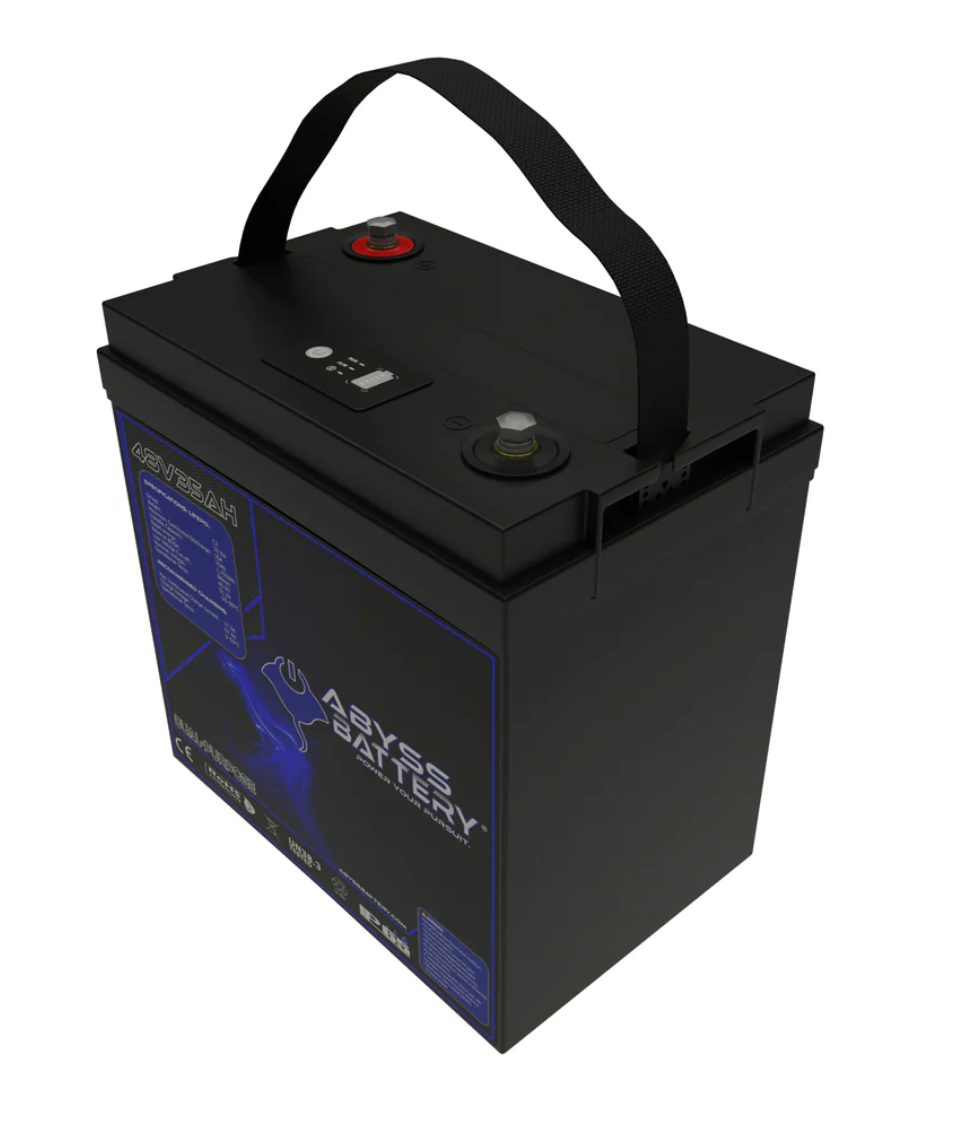 AB-48V35-BT - ABYSS® 48V 35Ah GC2 Lithium Golf Cart Battery
