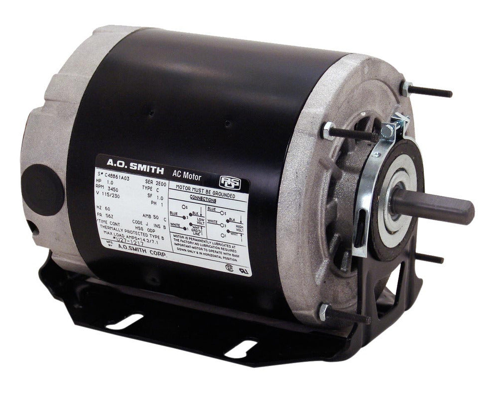 ARB2034L6 (Century) | Fan And Blower Motor | 0.33 HP | 1 Phase | TEAO | 1725 RPM | 115/208-230 Volts
