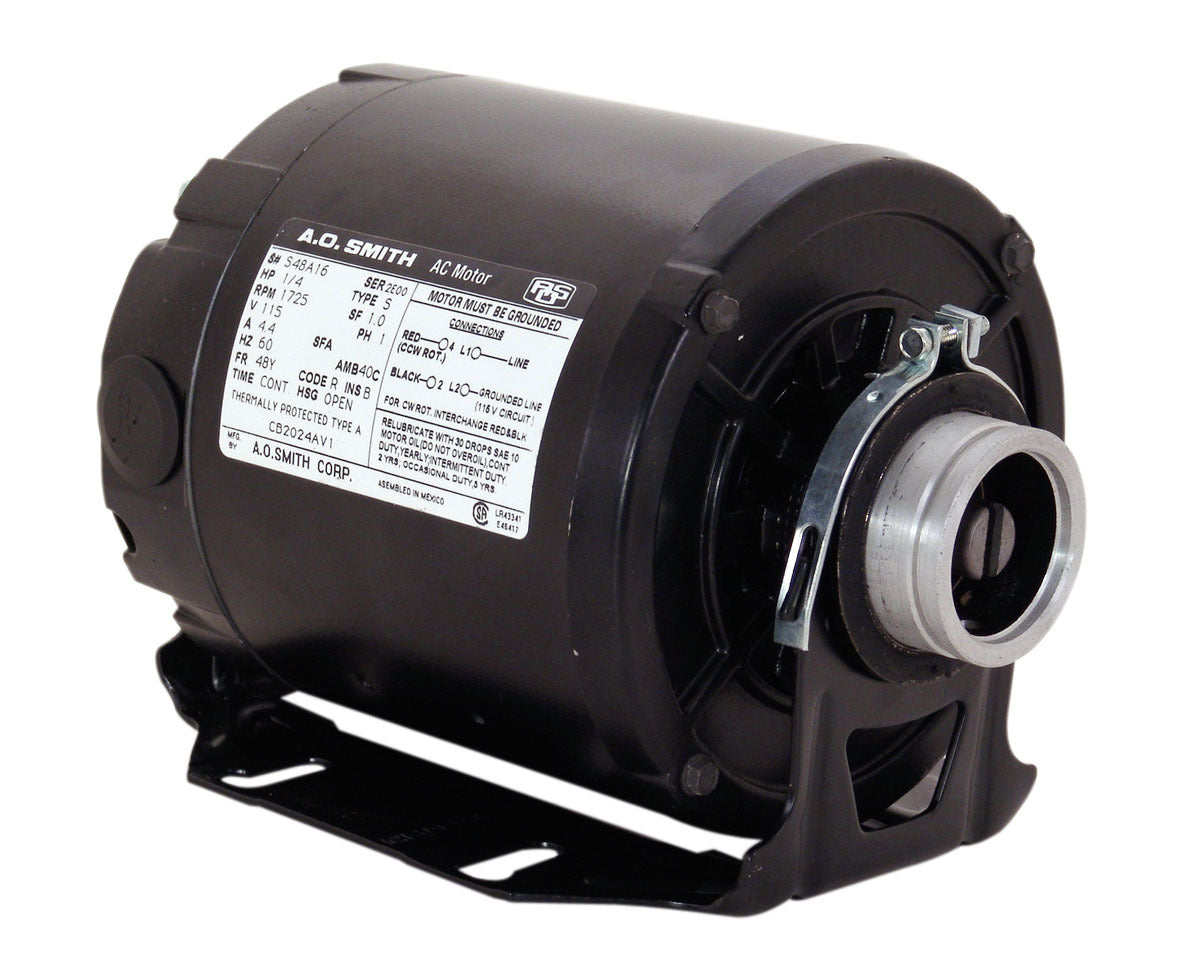 CB2024AD (Century) | Carbonator Pump Motor | 0.25 HP | 1 Phase | ODP | 1725/1425 RPM | 115/230 Volts