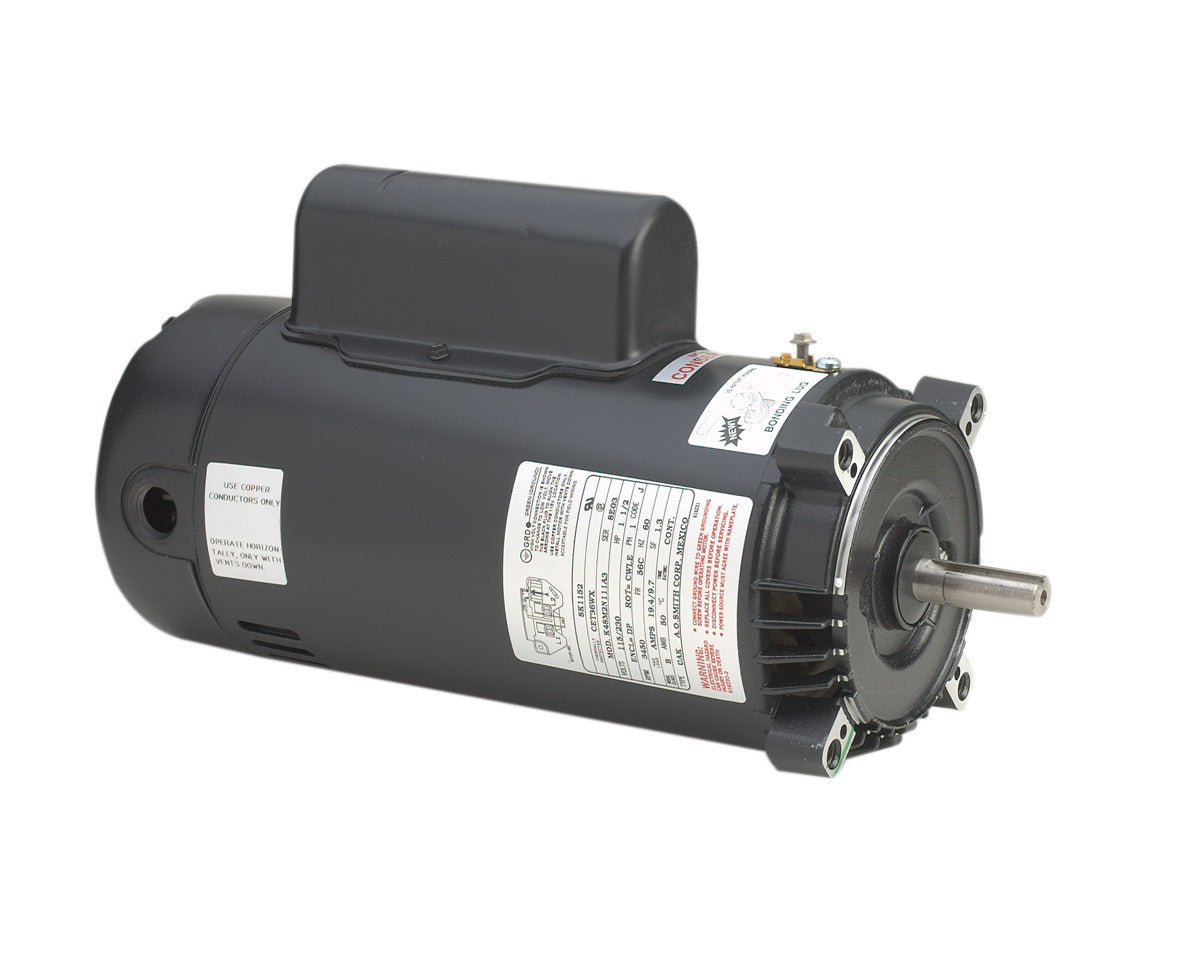 CK1072 (Century) | Pool and Spa Pump Motor | 0.75 HP | 1 Phase | ODP | 3450 RPM | 115/230 Volts