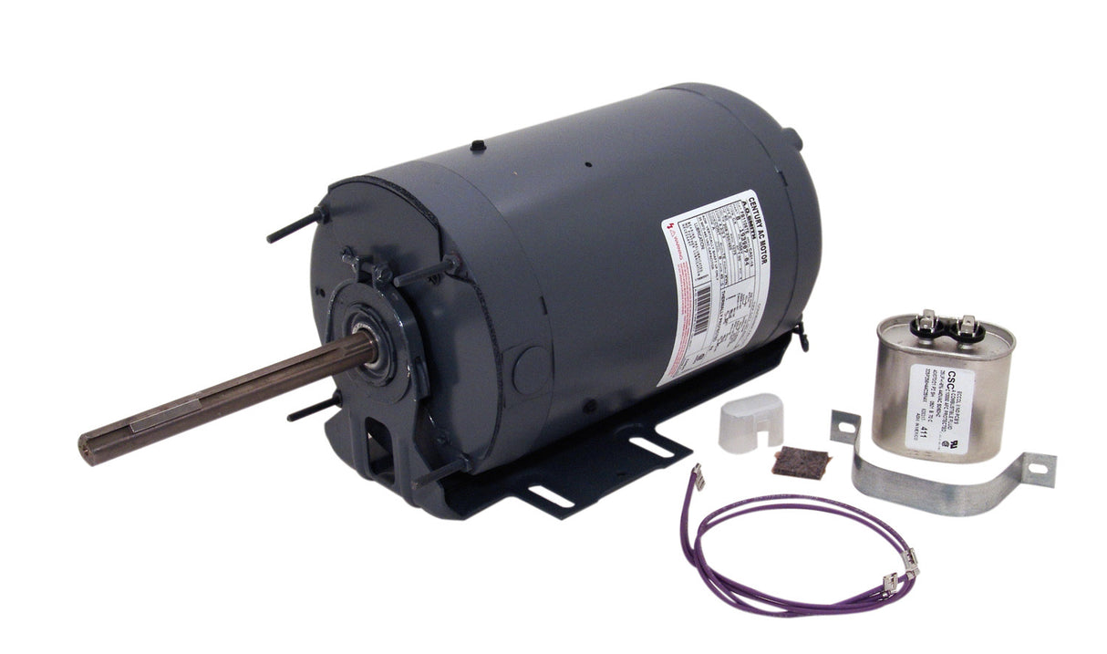 FB1156TE (Century) | Condenser Fan Motor | 1.5 HP | 1 Phase | TEAO | 1075 RPM | 208-230/460 Volts