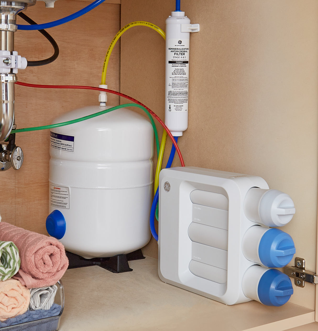 GE | (FQ18PN) Reverse Osmosis Replacement Pre & Post Filter Set