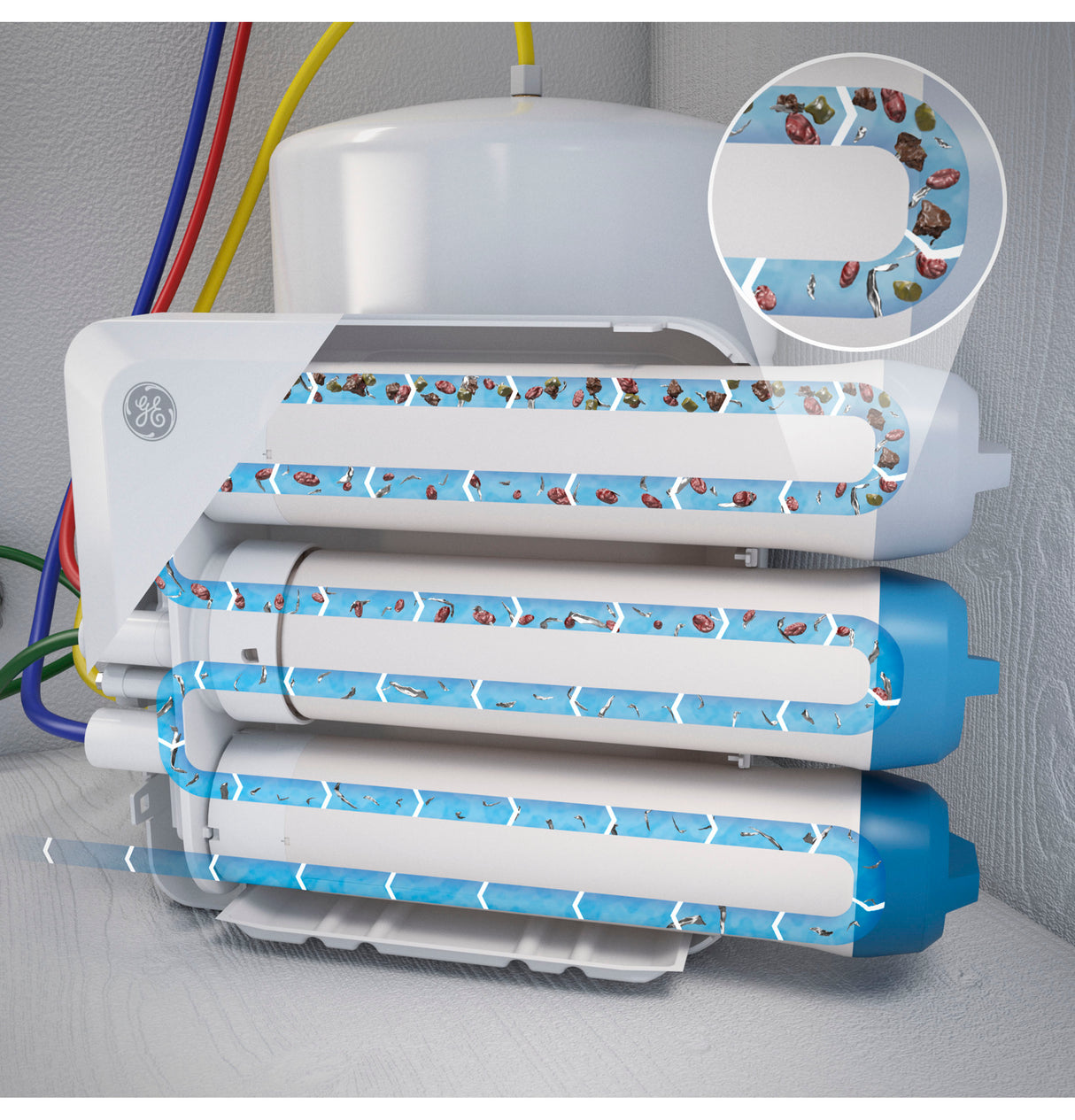 GE | (FQ18PN) Reverse Osmosis Replacement Pre & Post Filter Set