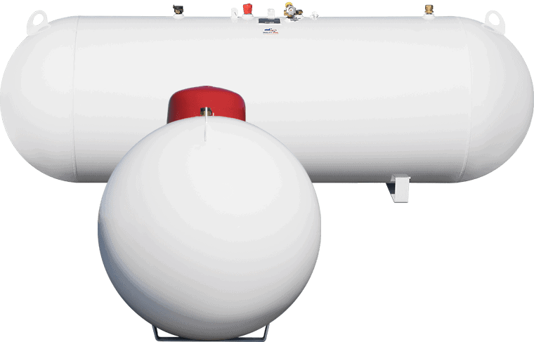 QS1990 (Quality Steel) Tank-1990 Propane Domestic