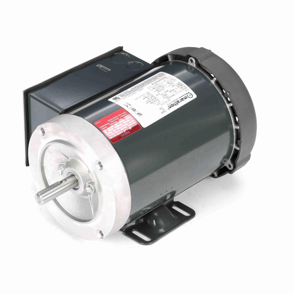 MD314 (Leeson) | General Purpose Motor | 1.5 HP | 1 Phase | TEFC | 3450 RPM | 115/208-230 Volts