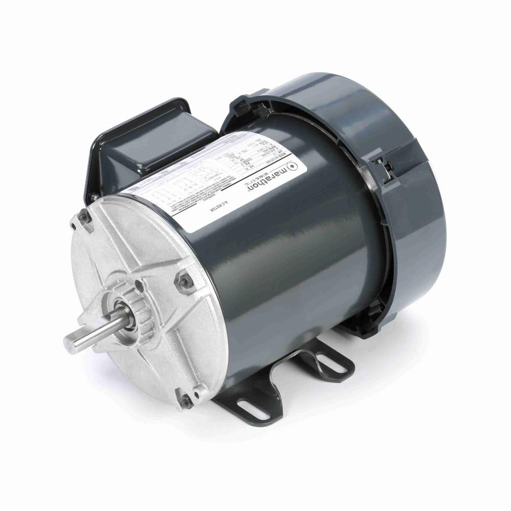 MK153 (Leeson) | General Purpose Motor | 0.33 HP | 3 Phase | TEFC | 3450 RPM | 208-230/460 Volts