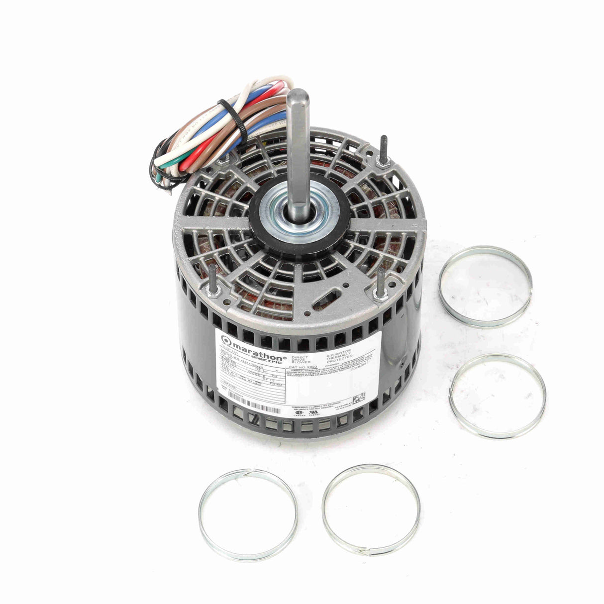 MX003 (Marathon) | Direct Drive Blower Motor | 0.33 HP | 1 Phase | OAO | 1075 RPM | 208-230 Volts