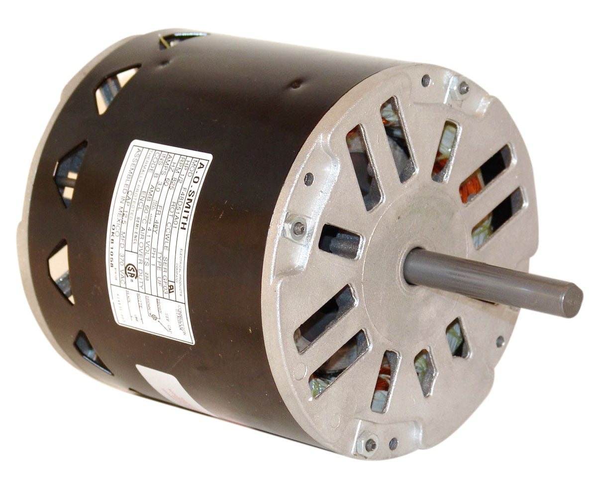 OKB1058 (Century) | OEM Replacement Motor | 0.5 HP | 1 Phase | Semi Enclosed | 825 RPM | 230 Volts