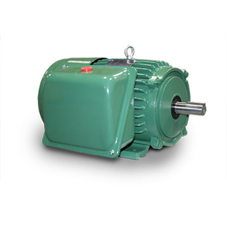 S0014 (Teco) | Extra High Torque Motor | 1 HP | 1 Phase | TEFC | 1800 RPM | 115/230 Volts