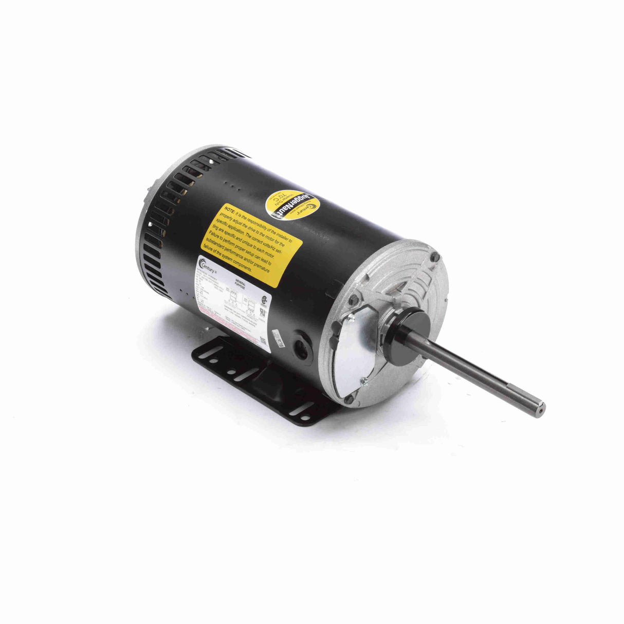 UH1052RB (Century) | Condenser Fan Motor | 2 HP | 3 Phase | Open Air Over | 1140 RPM | 208-230/460 Volts