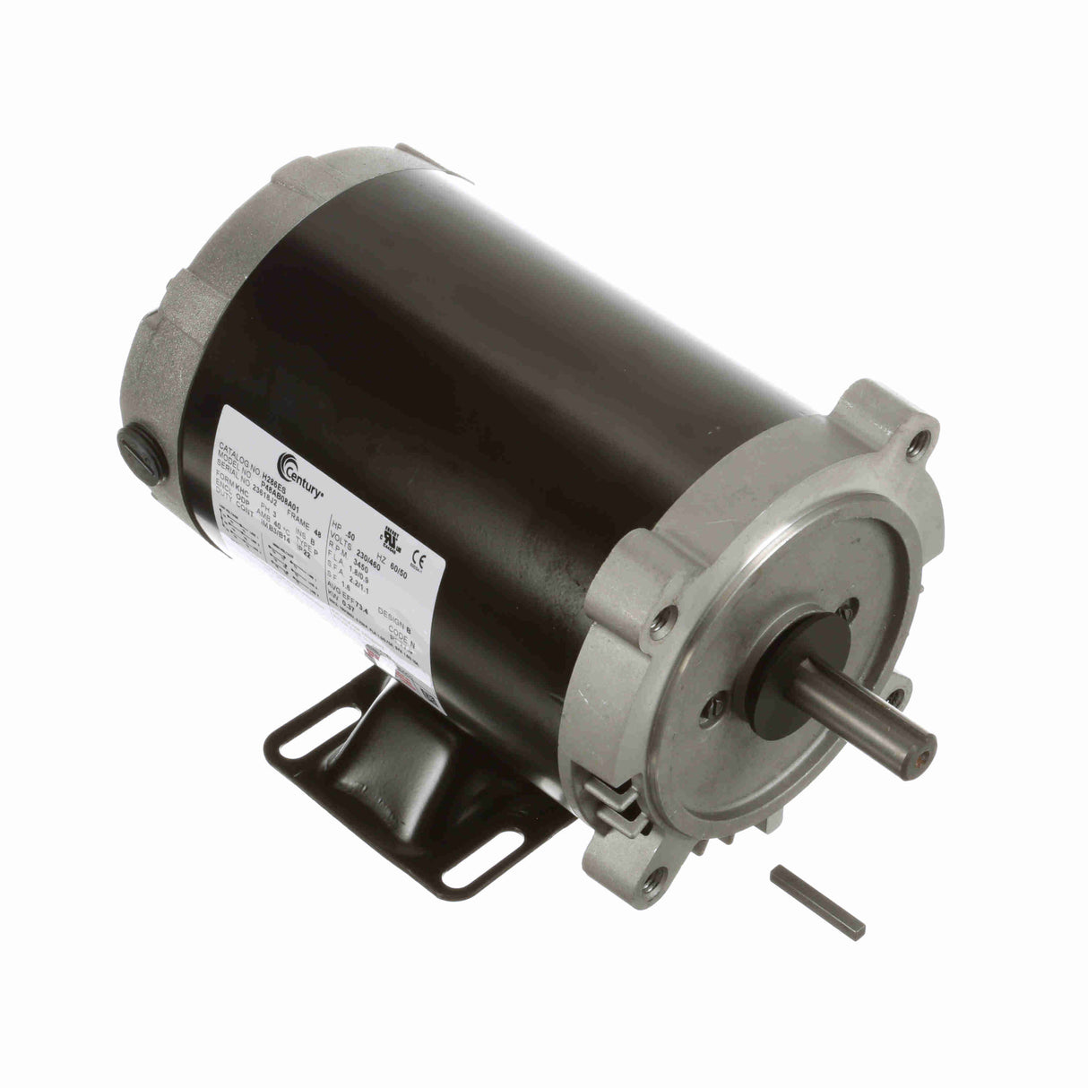 UH286ES (Century) | General Purpose Motor | 0.5 HP | 3 Phase | ODP | 3450 RPM | 230/460 Volts