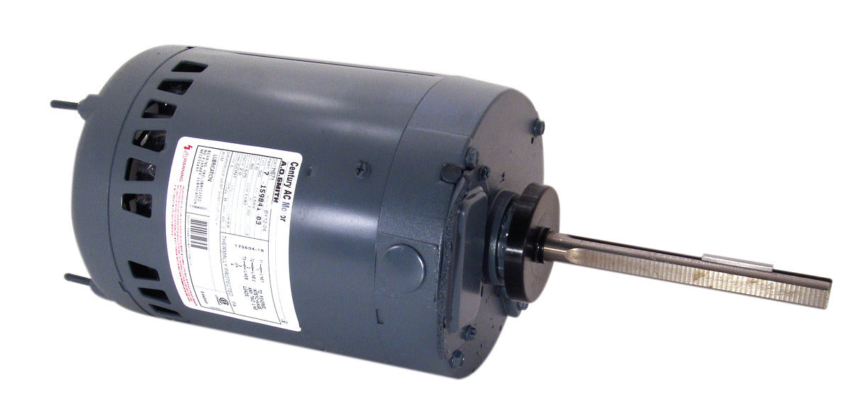 UH767 (Century) | Condenser Fan Motor | 1.5 HP | 3 Phase | Open Air Over | 1140 RPM | 230/460 Volts