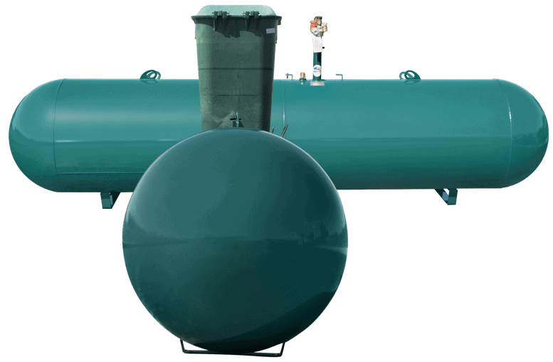 QS250U (Quality Steel) Tank-250 Propane | Underground Tank