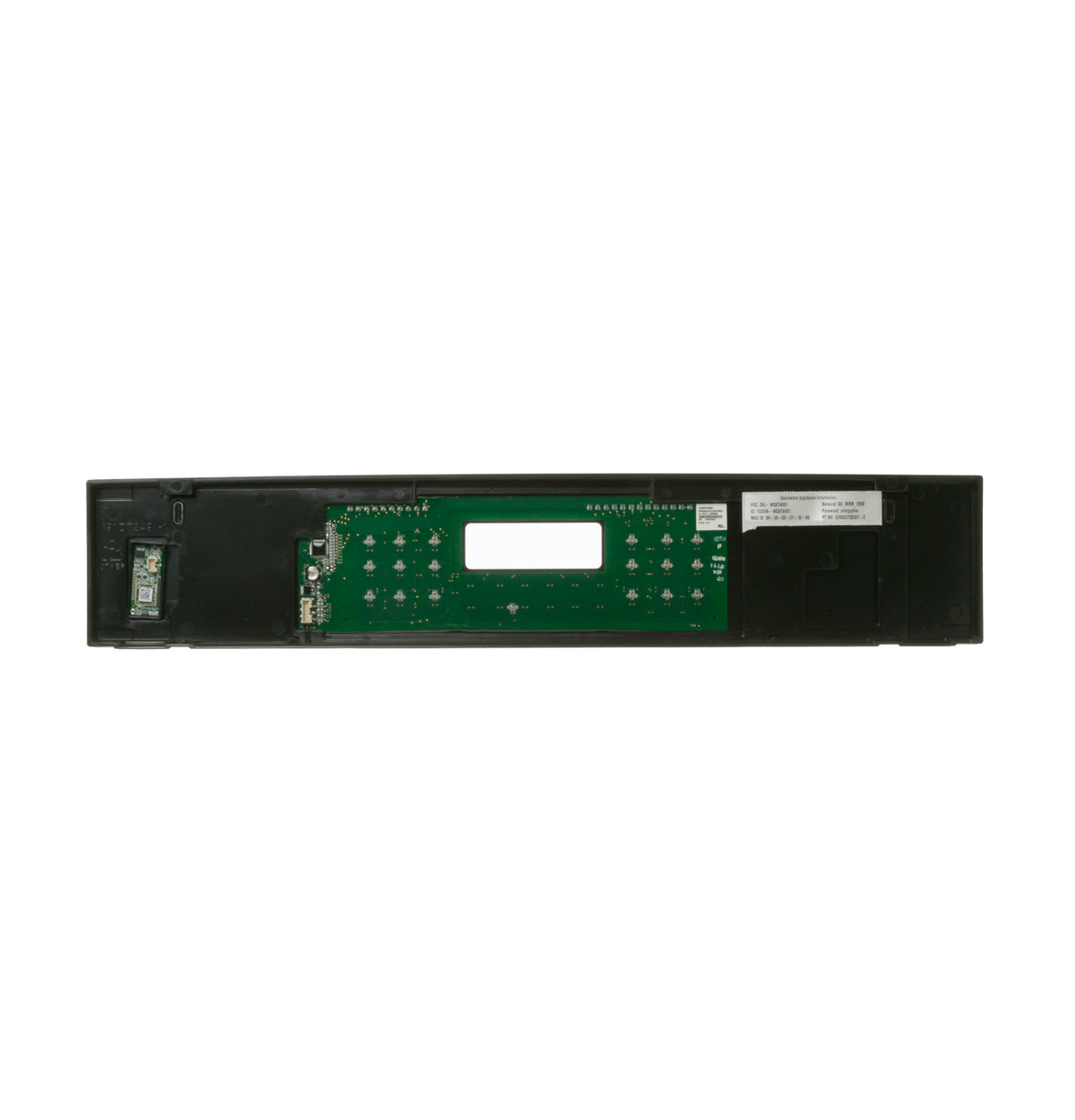 GE | (WB07T10758) Double Wall oven Control panel with glass touch BLACK 27" models