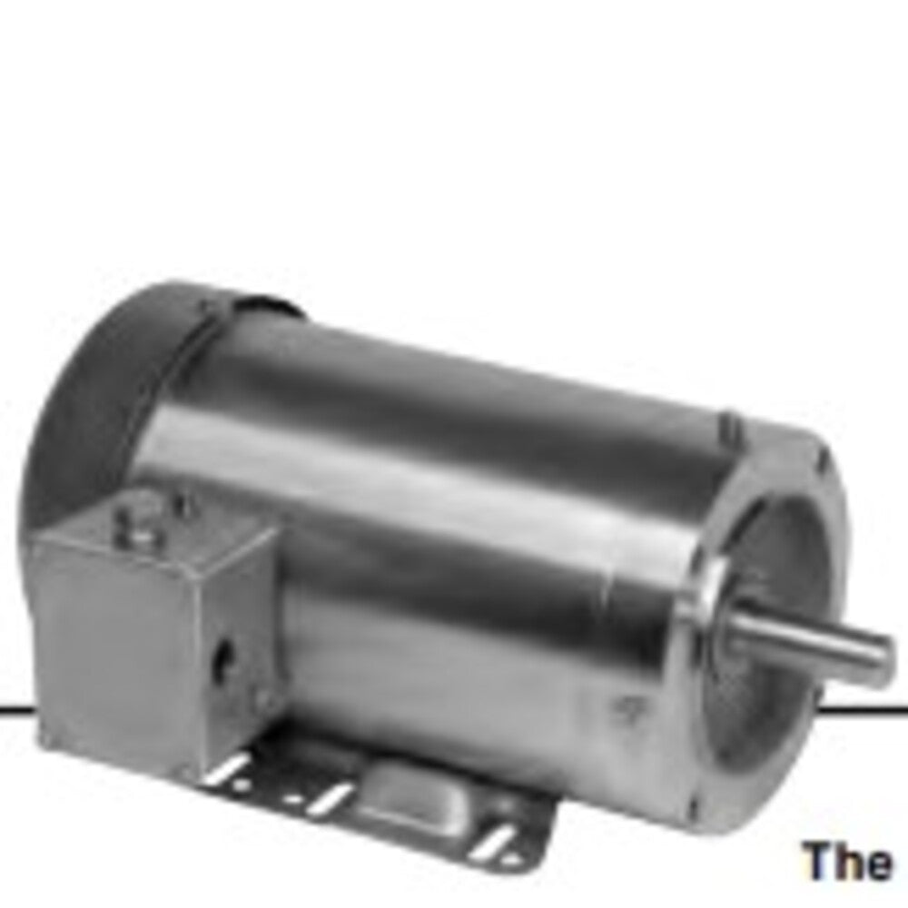 WDS5P1AC (US Motors/Nidec) | Stainless SteelMotor | 5 HP | 3 Phase | TEFC | 3600 RPM | 208-230/460 Volts