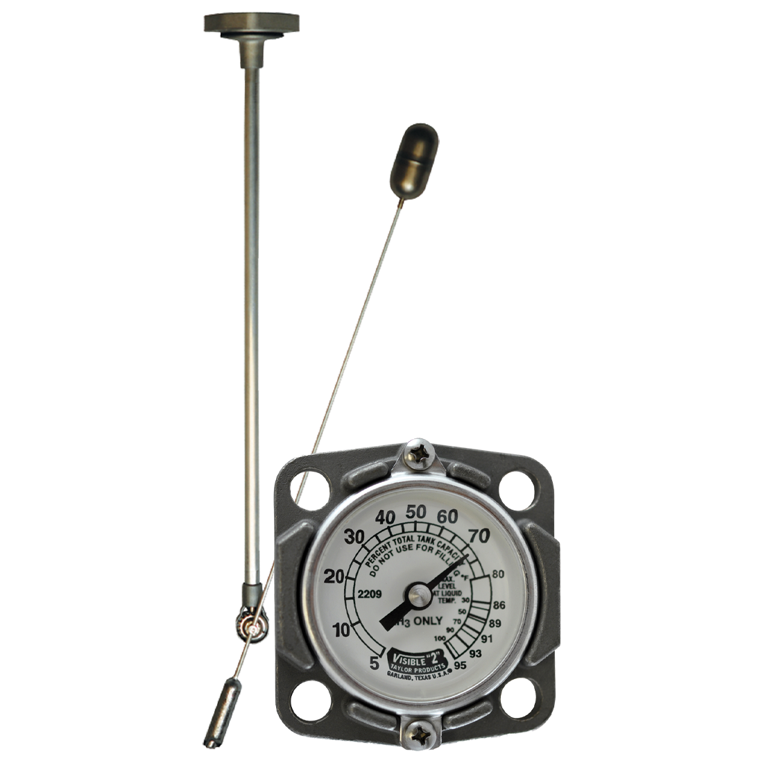 290001 (Squibb Taylor) Gauge-Top Mount Senior 46 Ss
