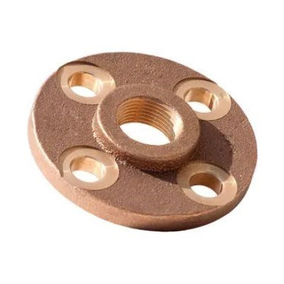 6707 (Holyoke) | 11/4 X 4 5/8 Br.Ips C.FL#150 4H L.F. | Brass Pipe Fittings | Companion Flange | 1-1/4 X 4-5/8 | Brass