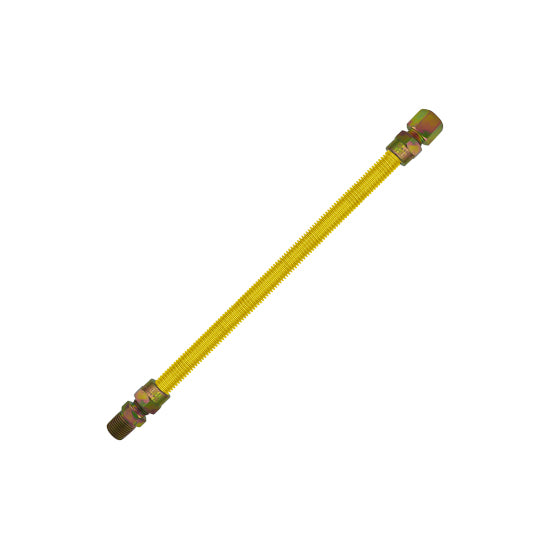 Coda Resources, Ltd - Dba Cambridge Resources Part (C-Gcy-121212Mf-18) 1/2 In. Od X 18 In. Yellow Connector