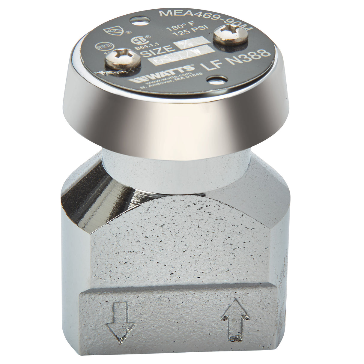 0122751 (Watts) | 3/8 LFN388 SC | Lead Free | Npt