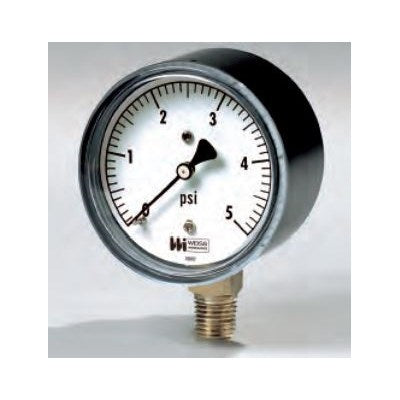 DG25-P3 0-30 4L (Weiss) | Diaphragm Gauge Press 0-30 1/4 LM | Diaphragm Gauge (Low Press) | 1/4