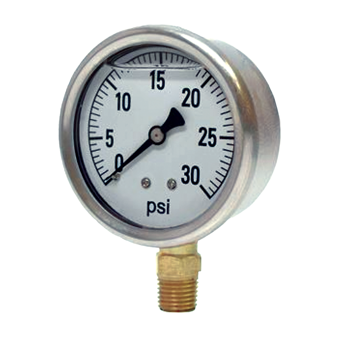 2141GXB30 | Gauge-1/4Mpt Brbtmmt 2-1/2Liq 0-30Psi
