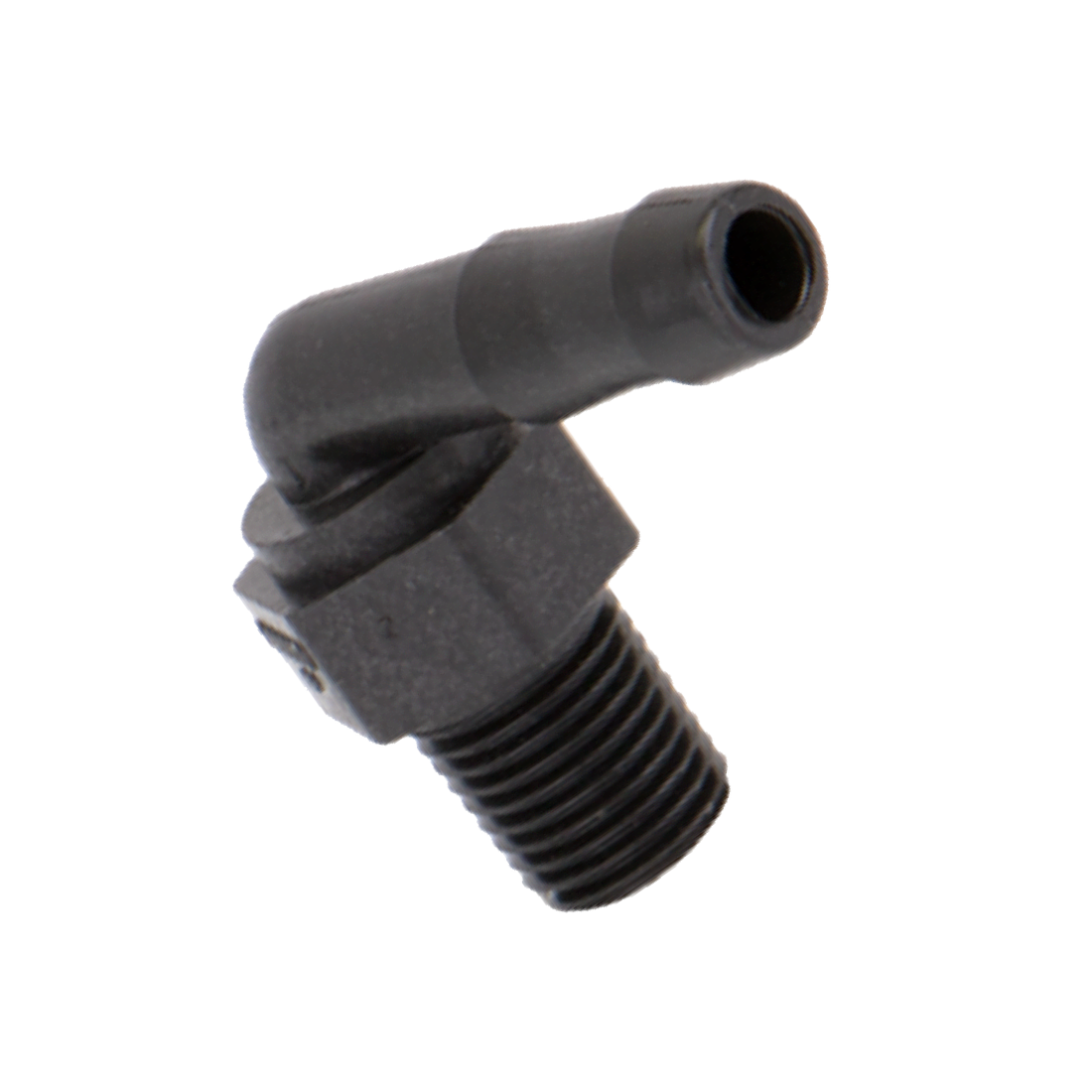 HB025/038-90 (Banjo) Barb-1/4 Mpt X 3/8 Hb 90Deg