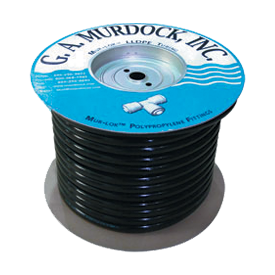 L0502506 (GA Murdock) Tubing-5/16 Od Poly Per Ft Black