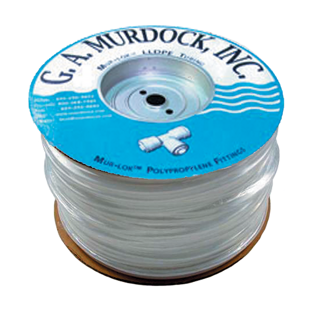 L0605007 (GA Murdock) Tubing-3/8 Od Poly Per Ft Natural