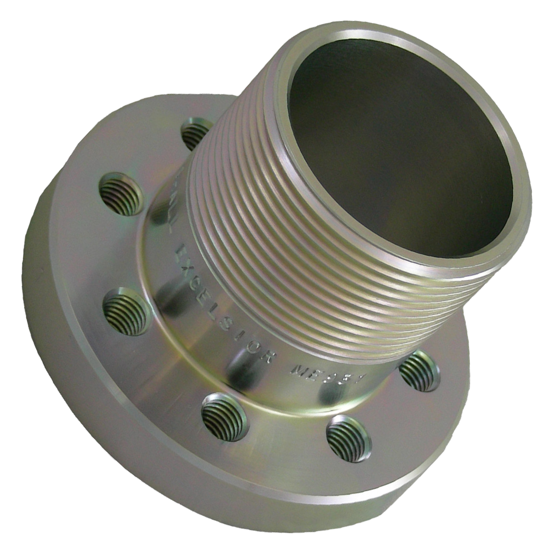 ME931 (Marshall Excelsior) Adapter-Float Gau 2-1/2Mpt X8Blt Flg Stl