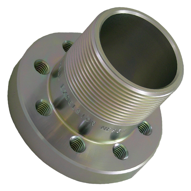 ME931 (Marshall Excelsior) Adapter-Float Gau 2-1/2Mpt X8Blt Flg Stl