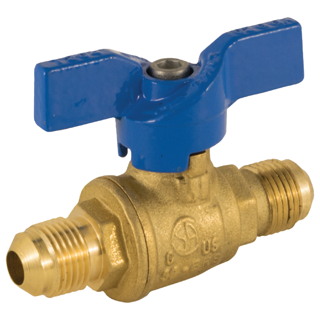 101-604 (Jomar Valve) Valve-Ball 5/8 Fl X 5/8 Fl 2 Pc 600 Wog