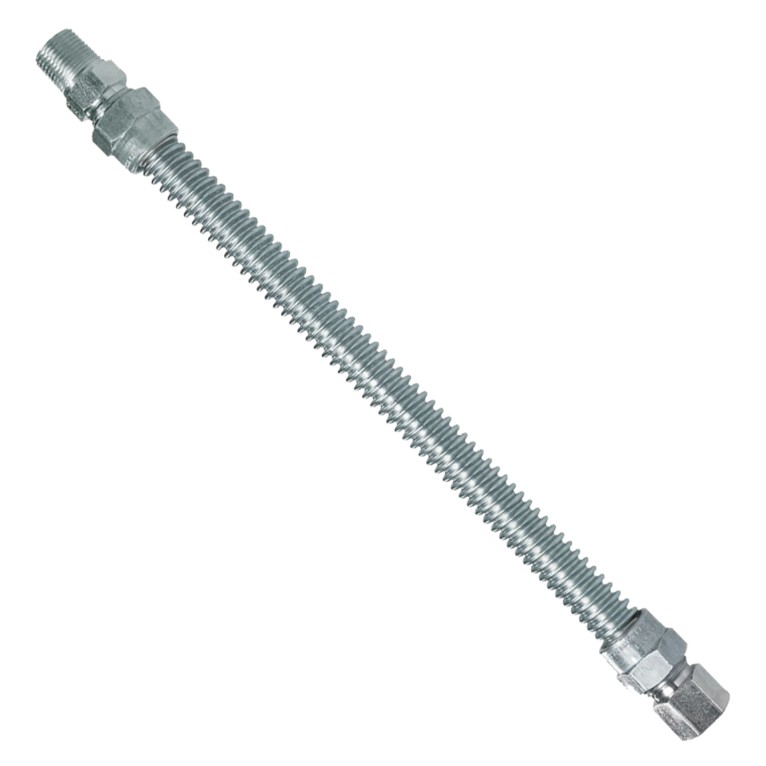 100-3132-36 | Connector-3/8 Od X 36 3/8Mipx3/8Fip