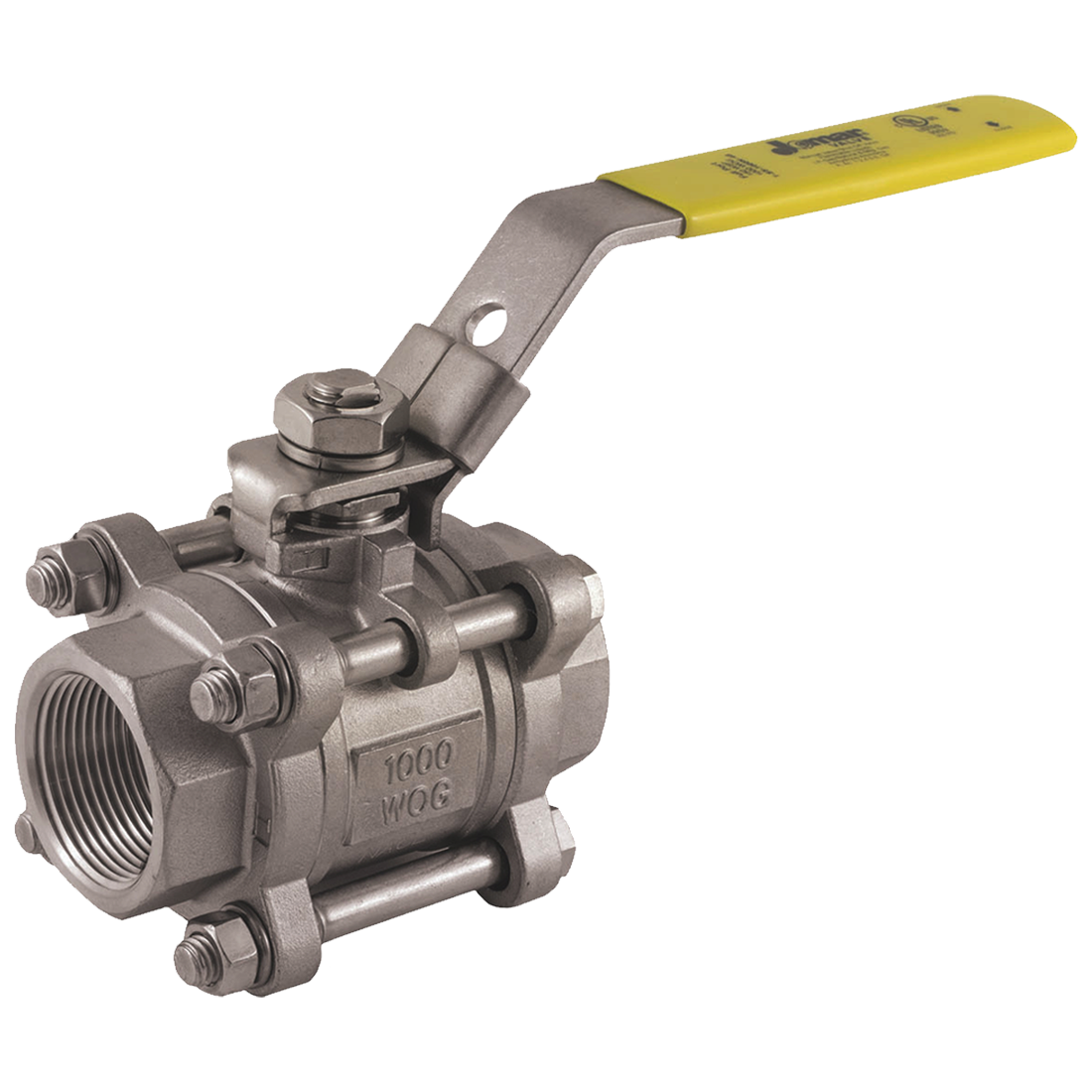 500-306 (Jomar Valve) Valve-Ball Jomar Ss 1-1/4 3 Piece Valve
