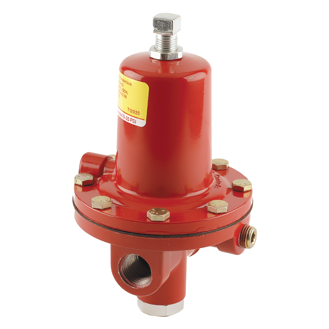 64SR-21 (Fisher) Regulator-1St 1/2 Fpt 2.625Mbtu 3-15Psi