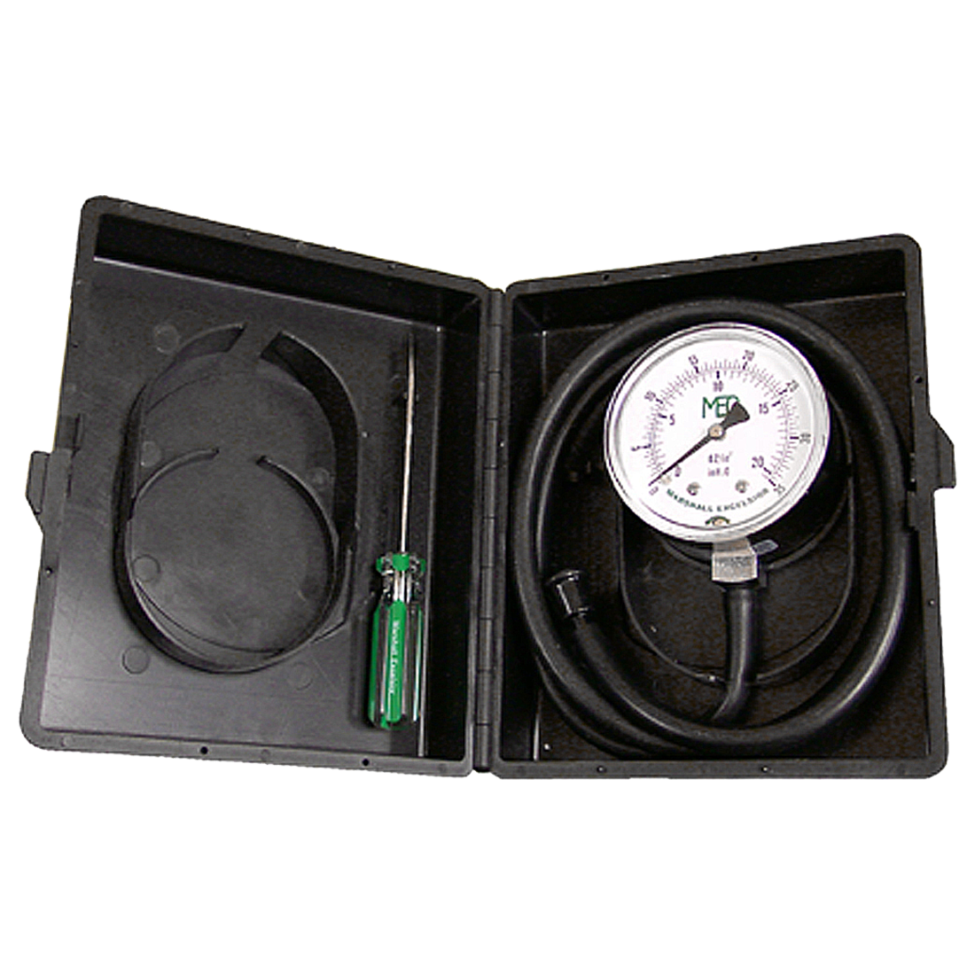 ME60P-2 (Marshall Excelsior) Gauge-Assy Test Case & Hose 0-35 Wc Adj