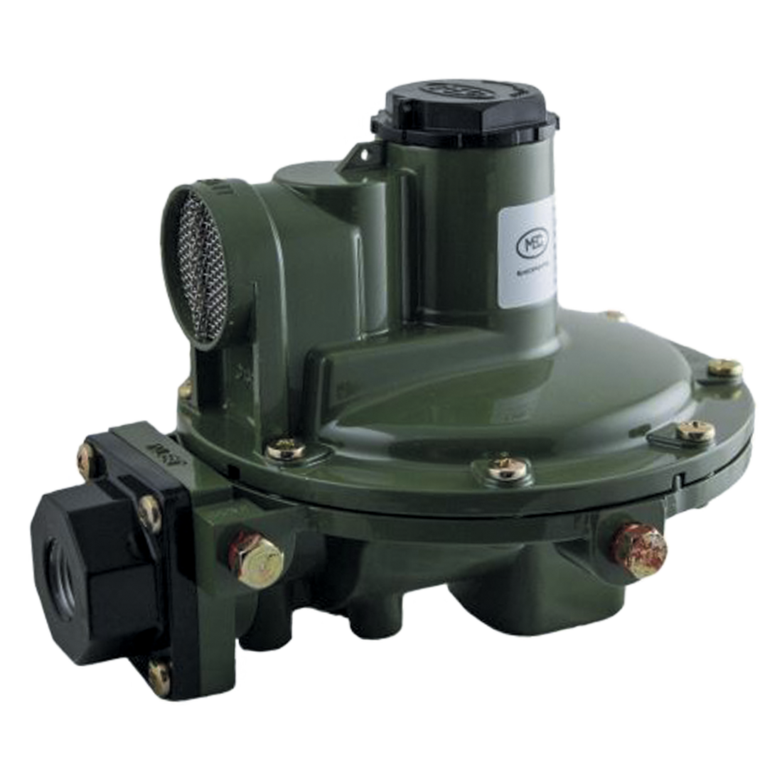 Régulateur Propane Marshall 1652-CFF - Deuxième étage LP, Entrée/sortie 1/2" X 3/4" - Pour Installation Fixe