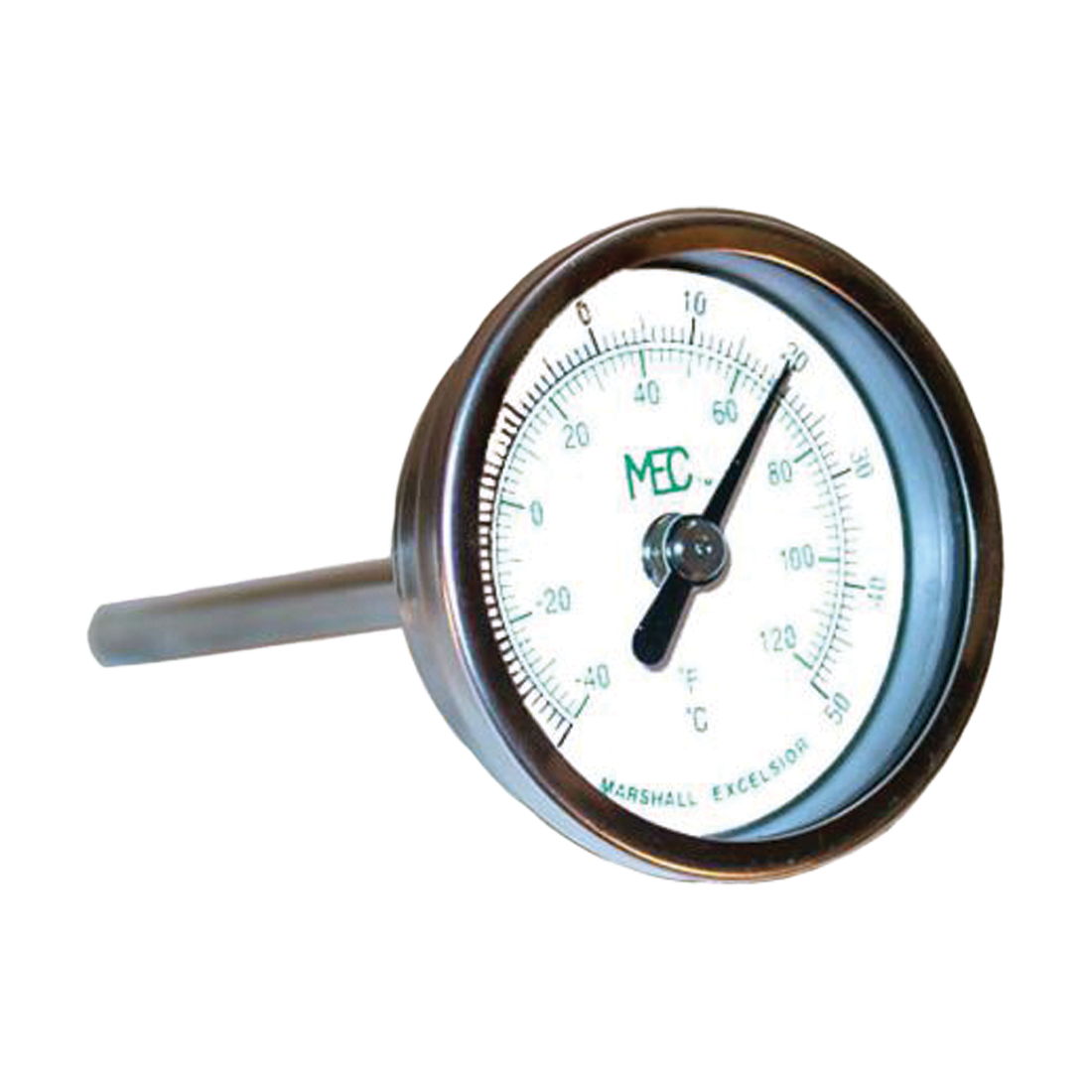 MEJ702 (Marshall Excelsior) Thermometer-4Probe 3Ss Dial -40 To 120F