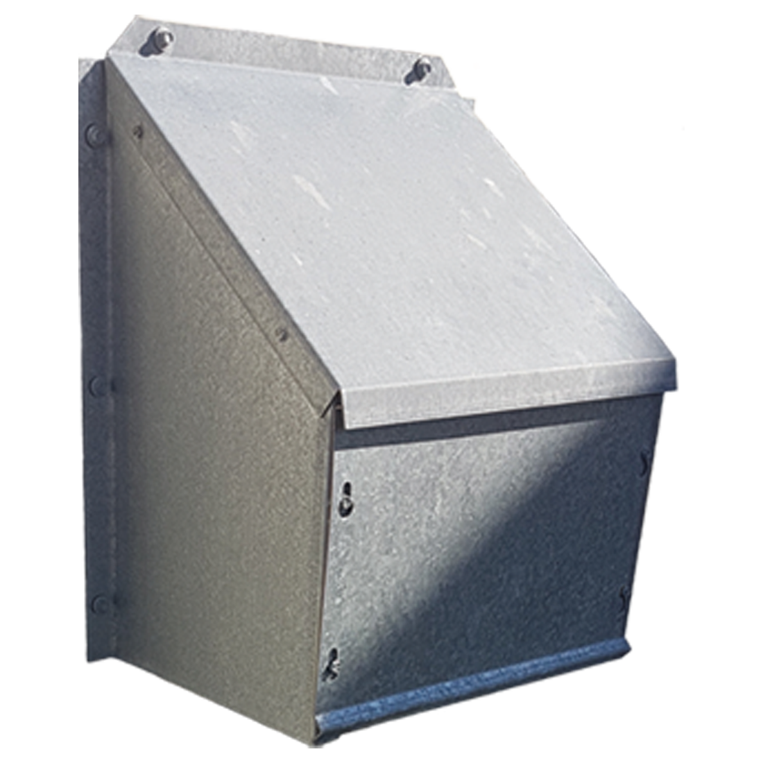 Small - Regulator Snow Cover (15”w x 10”d 18"h) | 14GA Galv Cover Only with no Leg