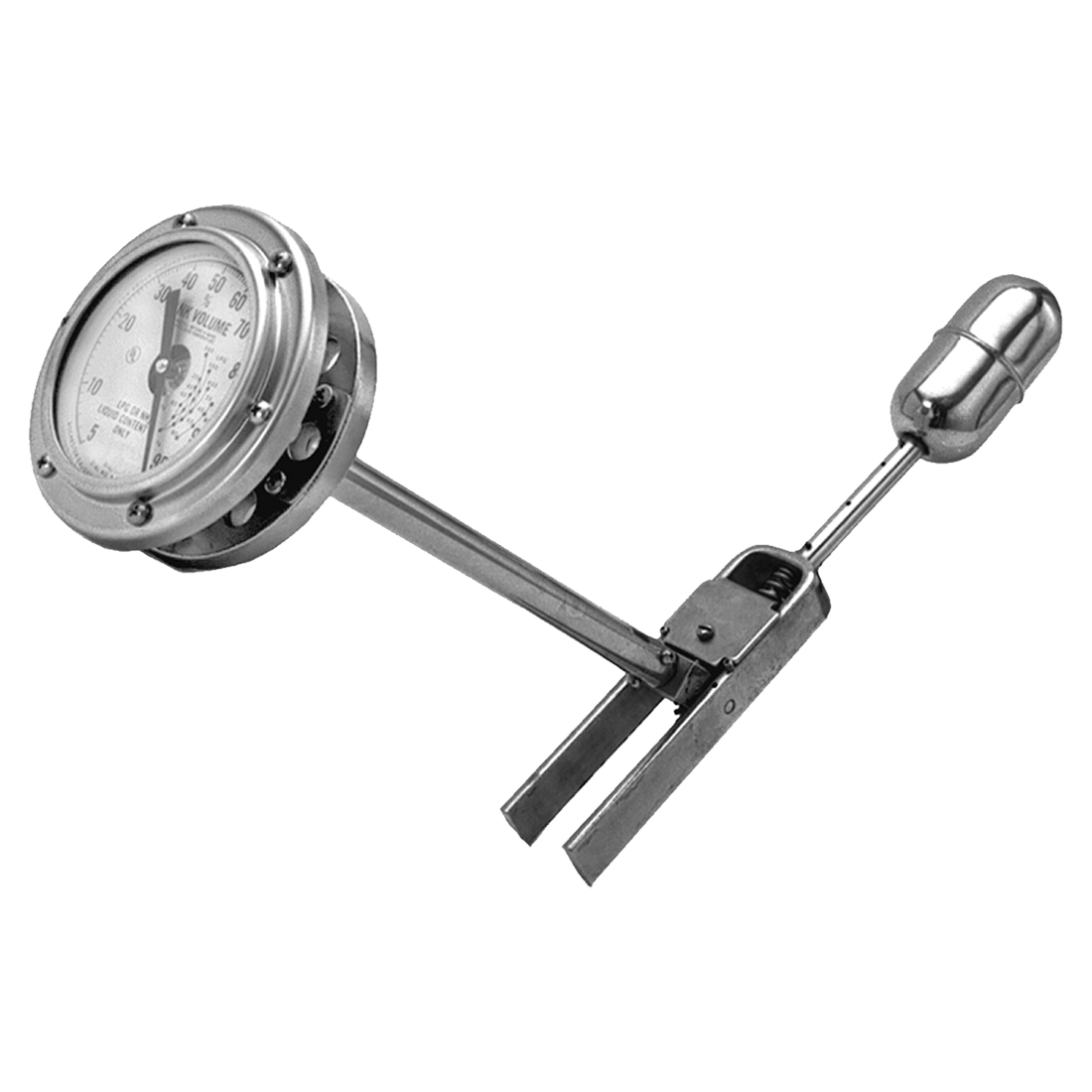 131833 (Squibb Taylor) Gauge-Roadmaster 72 Dia 4 Ss Dial Bob