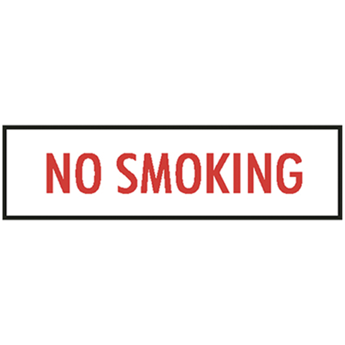 V23-BB (Douglass) Decal-Vinyl No Smoking 3 Ltrs