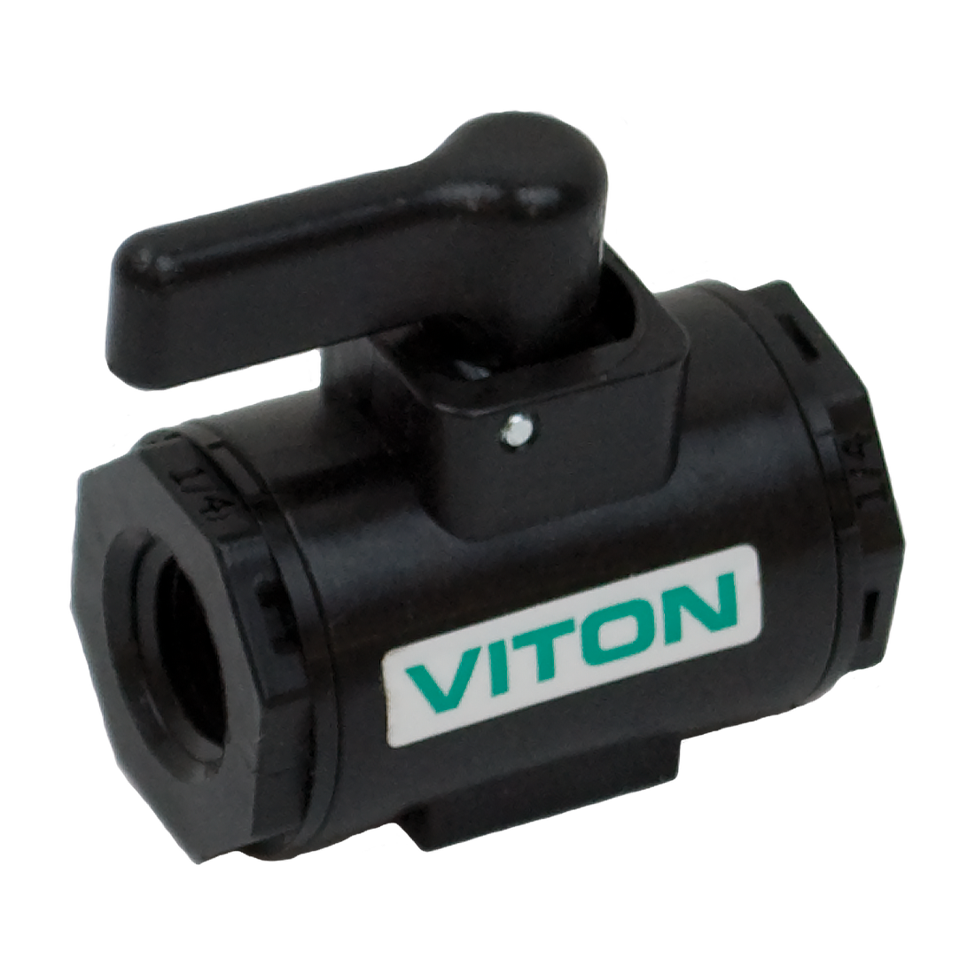 LV038V (Banjo) Valve-Micro 3/8 Fpt Fkm