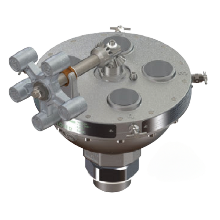 ME904S-16/265VM (Marshall Excelsior) 2 In. MPT Mini-Quad Port, 4 Alum