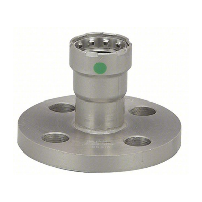 45605 (Megapress Fittings) | Flange Adapter 3/4 X 3 PRS X Flg (1) | Megapress Fittings | Flange Adapter | PRS X Flg | 3/4 X 3 | Carbon
